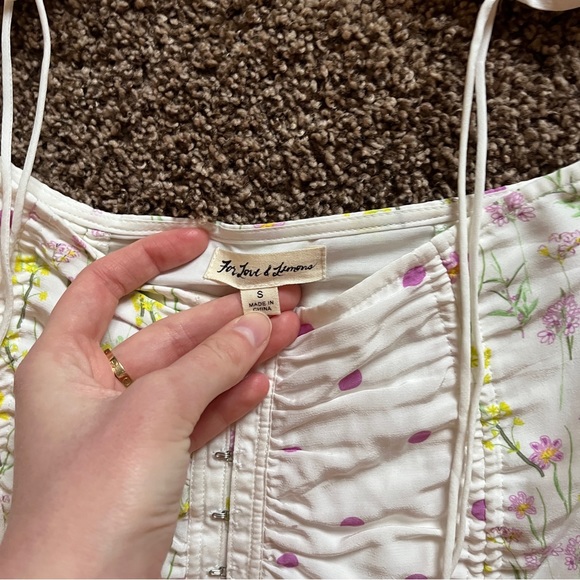 For Love & Lemons Crop Top & Skirt Set - Picture 5 of 13